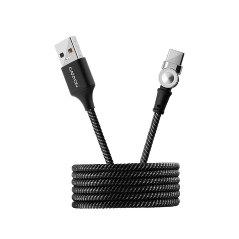 Canyon CNS-USBC8B USB cable 1 m USB 2.0 USB A USB C Black