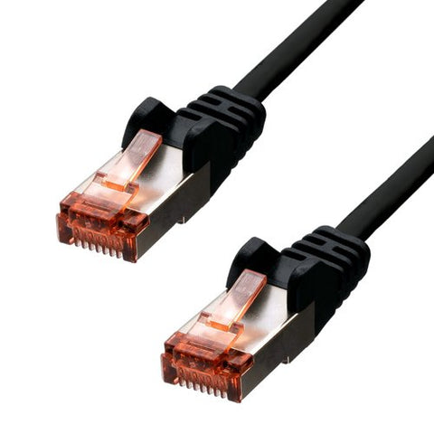 ProXtend CAT6 F/UTP CCA PVC Ethernet Cable Black 2m