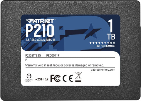 Patriot Memory P210 2.5" 1000 GB Serial ATA III