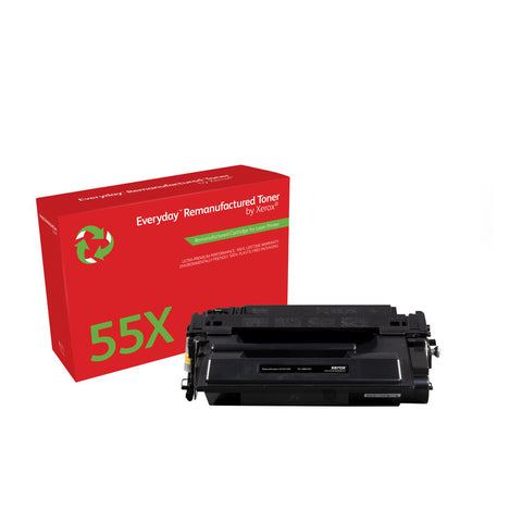 Xerox 106R01622 Toner cartridge black, 12.6K pages/5% (replaces HP 55X/CE255X) for HP LaserJet P 3015