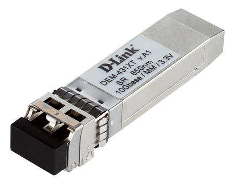 D-Link DEM-431XT network transceiver module Fiber optic 10000 Mbit/s SFP+ 850 nm