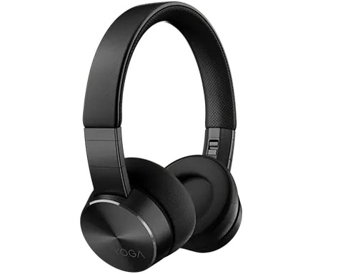 Lenovo Yoga Active Noise Cancellation Headset Wired & Wireless Head-band Music USB Type-C Bluetooth Black