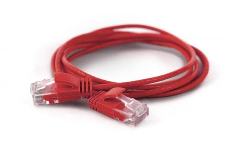 Wantec 7277 networking cable Red 10 m Cat6a U/UTP (UTP)