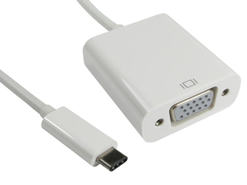 Cables Direct USB3C-VGACAB USB graphics adapter 2048 x 1152 pixels White