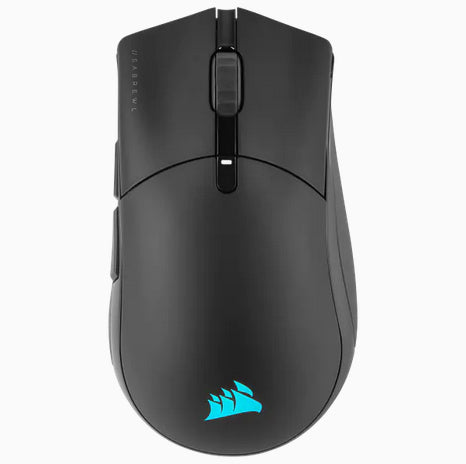 Corsair SABRE RGB PRO WIRELESS CHAMPION mouse Right-hand RF Wireless + Bluetooth + USB Type-A Optical 26000 DPI