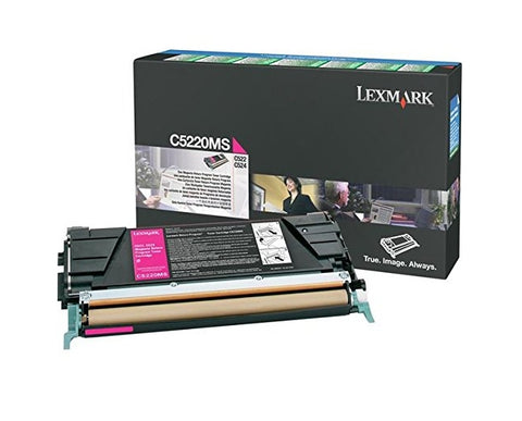 Lexmark C5220MS Toner-kit magenta return program, 3K pages ISO/IEC 19798 for Lexmark C 522/524/530/532/534