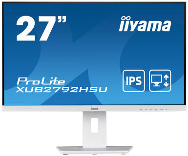 iiyama ProLite XUB2792HSU-W5 LED display 68.6 cm (27") 1920 x 1080 pixels Full HD White