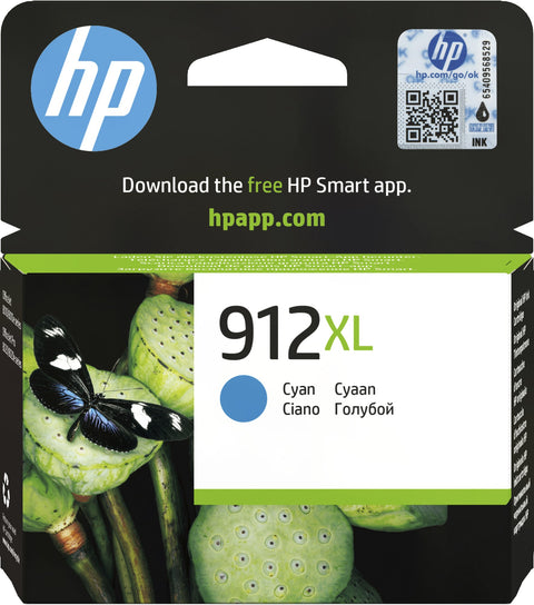 HP 3YL81AE/912XL Ink cartridge cyan high-capacity, 825 pages 9.9ml for HP OJ Pro 8010/e/8020