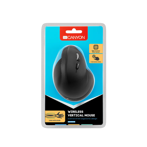 Canyon CNS-CMSW16B mouse RF Wireless Optical 1600 DPI Ambidextrous