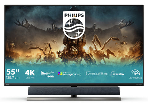 Philips 559M1RYV/00 LED display 139.7 cm (55") 3840 x 2160 pixels 4K Ultra HD Black