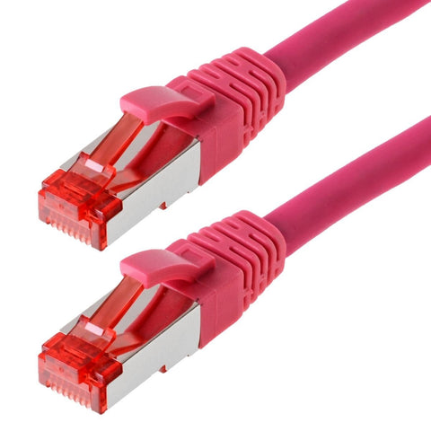 Helos CAT6 S/FTP (PIMF), 1m networking cable Magenta SF/UTP (S-FTP)