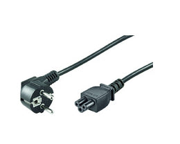 Microconnect PE010830 power cable Black 3 m CEE7/7 C5 coupler