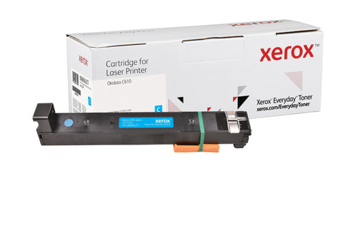 Xerox 006R04277 Toner-kit cyan, 6K pages (replaces OKI 44315307) for OKI C 610