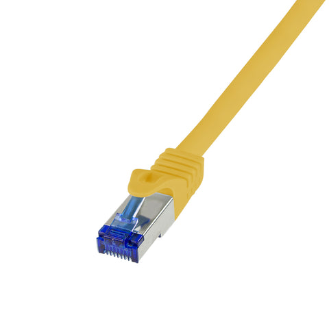 LogiLink C6A107S networking cable Yellow 15 m Cat6a S/FTP (S-STP)