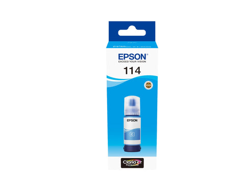 Epson C13T07B240/114 Ink bottle cyan, 6.7K pages 2300 Photos 70ml for Epson ET-8500