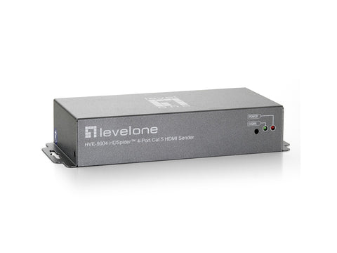 LevelOne HDSpider™ 4-Port HDMI over Cat.5 Transmitter