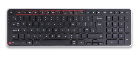 Contour Design Balance keyboard Bluetooth QWERTZ German Black