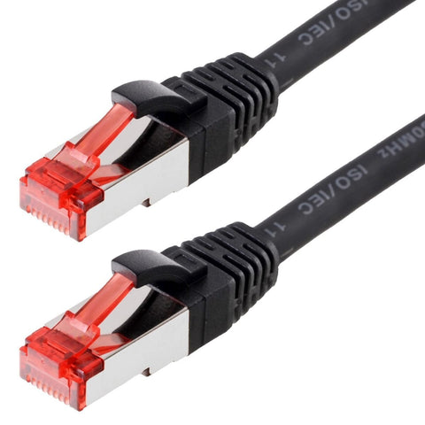 Helos CAT6 S/FTP (PIMF), 30m networking cable Black SF/UTP (S-FTP)