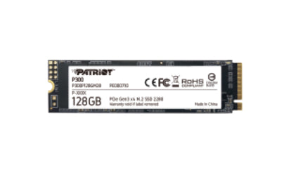 Patriot Memory P300P128GM28 internal solid state drive M.2 128 GB PCI Express NVMe