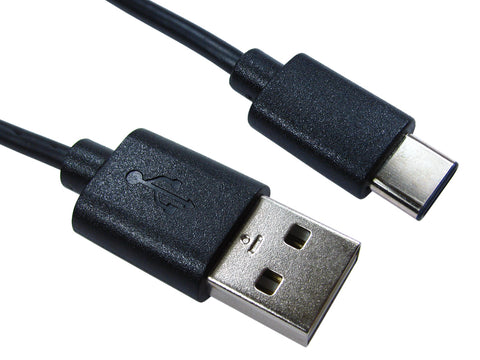 Cables Direct USB3C-941-2M USB cable USB 3.2 Gen 1 (3.1 Gen 1) USB C USB A Black