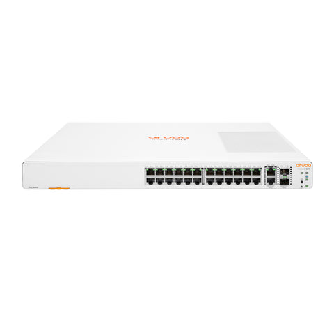 Aruba Instant On 1960 24G 2XGT 2SFP+ Managed L2+ Gigabit Ethernet (10/100/1000) 1U White