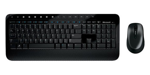 Microsoft Wireless Desktop 2000 keyboard RF Wireless Nordic Black