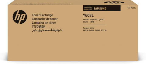 HP SU557A/CLT-Y603L Toner cartridge yellow, 10K pages ISO/IEC 19798 for Samsung C 4010