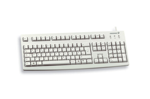 CHERRY G83-6105LUNGB-0 keyboard USB QWERTY English Grey