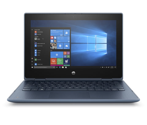 HP ProBook x360 11 G5 EE N4020 Hybrid (2-in-1) 29.5 cm (11.6") Touchscreen HD Intel® Celeron® N 4 GB DDR4-SDRAM 128 GB SSD Blue