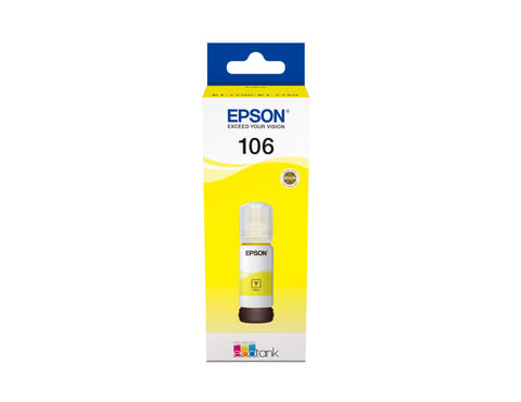 Epson C13T00R440/106 Ink bottle yellow, 5K pages 3400 Photos 70ml for Epson ET-7750