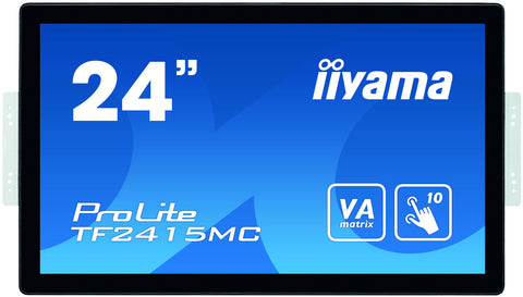 iiyama ProLite TF2415MC-B2 computer monitor 60.5 cm (23.8") 1920 x 1080 pixels Full HD VA Touchscreen Multi-user Black