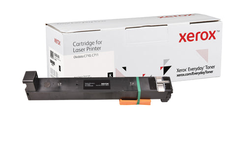 Xerox 006R04286 Toner black, 11K pages (replaces OKI 44318608) for OKI C 710/711