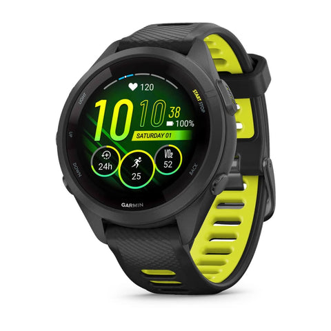 Garmin Forerunner 265S 2.79 cm (1.1") AMOLED 42 mm Digital 360 x 360 pixels Touchscreen Black, Grey Wi-Fi GPS (satellite)