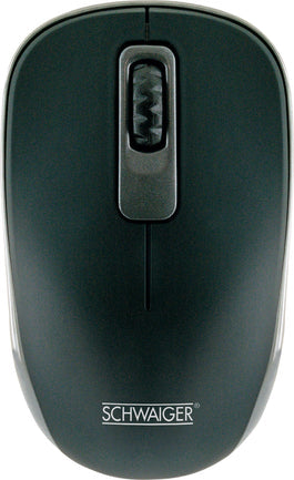 Schwaiger OM1000013 mouse Ambidextrous RF Wireless Optical 1200 DPI