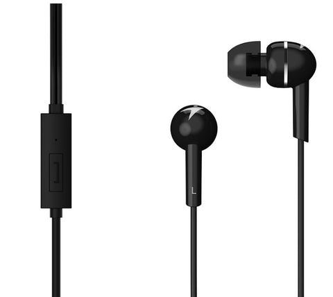 Genius HS-M300 Headset Wired In-ear Calls/Music Black