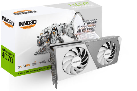 Inno3D N40702-126XX-185252W graphics card NVIDIA GeForce RTX 4070 12 GB GDDR6X