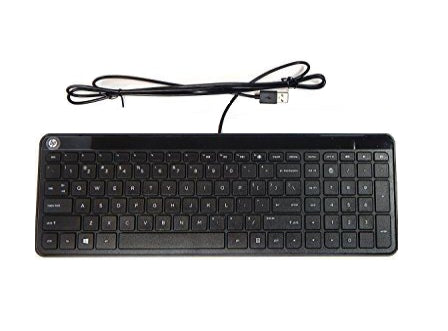 HP 801526-BB1 keyboard USB Hebrew Black