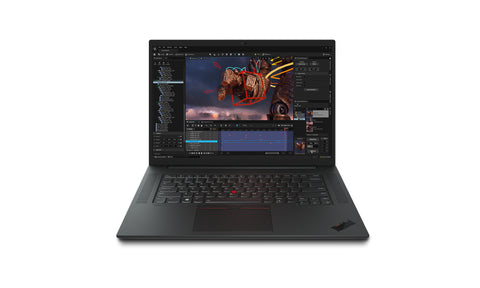 Lenovo ThinkPad P1 Mobile workstation 40.6 cm (16") WQXGA Intel® Core™ i7 i7-13800H 32 GB DDR5-SDRAM 1 TB SSD Wi-Fi 6E (802.11ax) Windows 11 Pro Black