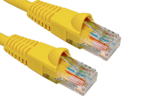 Cables Direct B6-502Y networking cable Yellow 2 m Cat6 U/UTP (UTP)