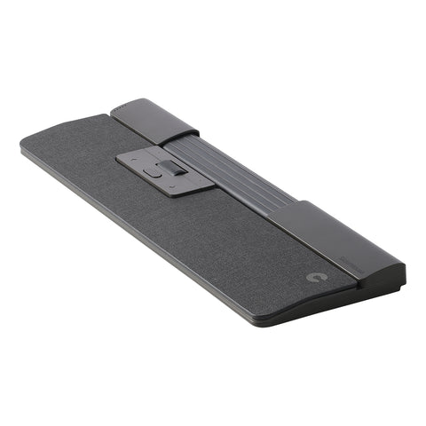 Contour Design SliderMouse Pro Wireless with Slim wrist rest in fabric Dark Grey