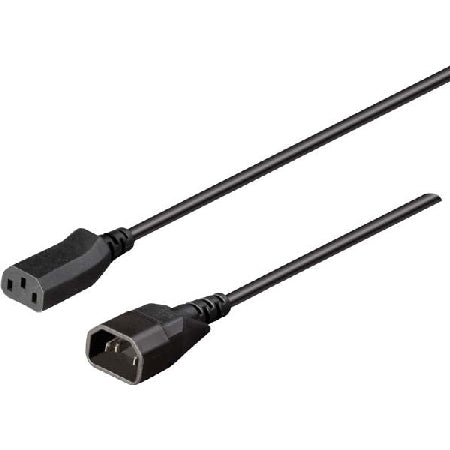 Bachmann 356.120 power cable Black 1 m C14 coupler C15 coupler