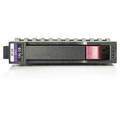 Hewlett Packard Enterprise 146GB, 3G, SCSI (SAS), 15K rpm, 3.5-inch, Hot-Plug 3.5"