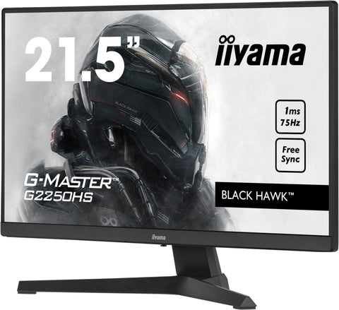 iiyama G-MASTER G2250HS-B1 computer monitor 54.6 cm (21.5") 1920 x 1080 pixels Full HD LED Black