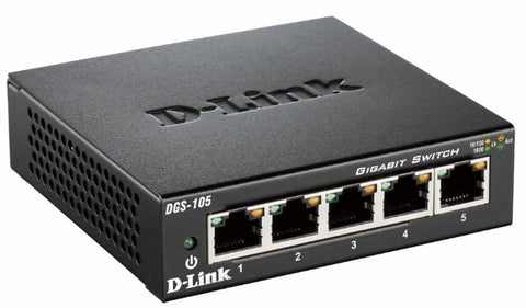 D-Link DGS-105 Unmanaged Black