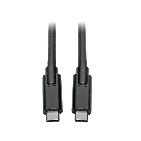 Tripp Lite U420-010 USB-C Cable (M/M) - USB 3.2, Gen 1 (5 Gbps), Thunderbolt 3 Compatible, 10 ft. (3.05 m)