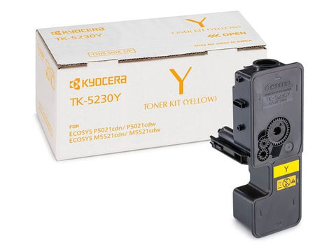 KYOCERA TK-5230 toner cartridge 1 pc(s) Original Yellow