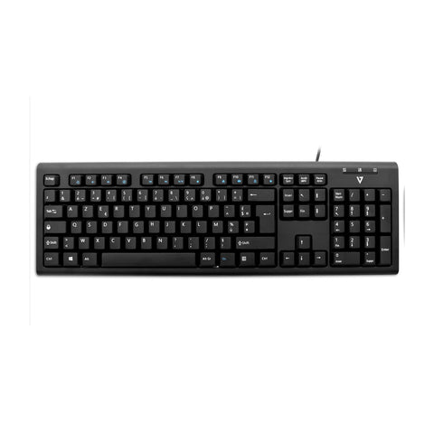 V7 USB/PS2 Wired Keyboard – FR