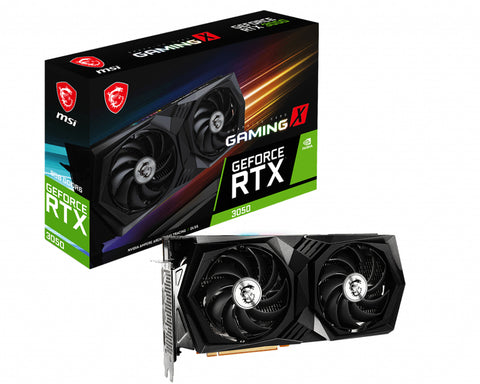 MSI GeForce RTX™ 3050 GAMING X 8G NVIDIA GeForce RTX 3050 8 GB GDDR6