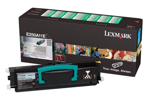 Lexmark E250A11E Toner-kit return program, 3.5K pages/5% for Lexmark E 250/350