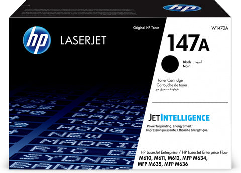 HP W1470A/147A Toner cartridge, 10.5K pages ISO/IEC 19752 for HP M 611